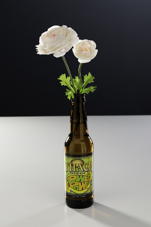 The Flower Power IPA boasts both a floral undertone and a refreshing aftertaste with hints of herbs and mint.