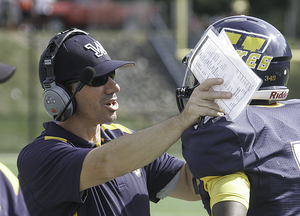 Wilkes (Pa.) first-year head coach Trey Brown implemented a no-huddle offense and a one-word play-calling system. On Sept. 20, the Colonels set a Division III record with 113 plays in one game.