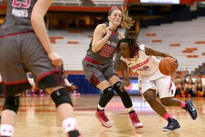 Tiara Butler has scored just 22 points in her SU career. She came in to Syracuse, though, as one of the nation's most highly touted recruits. 