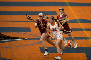 Kayla Treanor failed to record a goal, assist or even a shot in Syracuse's 10-9 loss to Boston College on Saturday. 