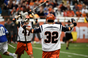 Syracuse garnered all 25 first-place votes in the Inside Lacrosse poll, setting up a matchup between the nation's top two teams when SU travels to play Notre Dame on Saturday.