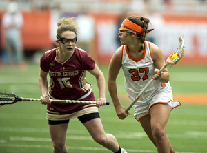 Halle Majorana (37) played for Maryland last season but is now a star for the Orange. Her former head coach discussed the SU matchup on Monday. 