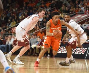Malachi Richardson has dished five assists in Syracuse's last two games. 