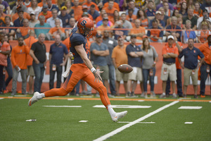 Riley Dixon is one of two former SU players projected to be taken in the NFL Draft.