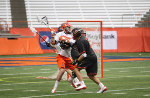 Maryland smothered Syracuse, 13-7, on Saturday to end the Orange's season. SU allowed more than 10 goals for the first time since April 2. 