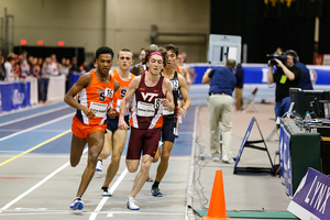 Justyn Knight, pictured during indoor season, was one of three SU runners to advance to nationals on Saturday for outdoor.
