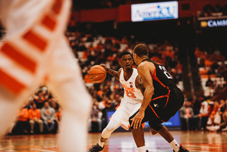 Through seven games, one of Syracuse’s most glaring holes has been its offense. Not Tuesday, when SU eclipsed 70 points despite only four combined points from Howard and Tyus Battle.