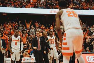 The Carrier Dome erupted behind Battle’s outstanding play. 