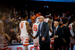 The Carrier Dome rocked Thursday night as the Orange surged to a double-digit lead in the second half, then pulled away to win by 20 in their best all-around performance of the season. Entering Thursday, Miami had led in the second half of every game but one. Not against SU. 