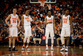 While the starters were ineffective on Saturday aside from Tyus Battle, Buddy Boeheim shined off the bench. 