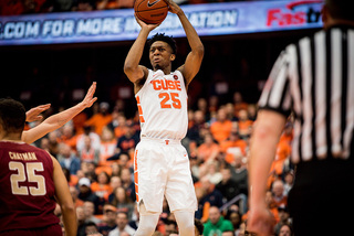 Battle shot 8-of-13 from the field and committed just two turnovers, a quality number for a player who's almost always on the floor, often with the ball in his hands. 
