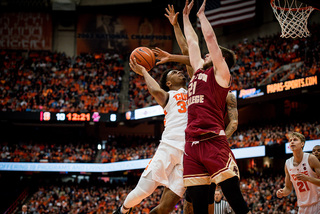 Syracuse committed 13 turnovers while the Eagles committed 18, a high number that held them back offensively. 